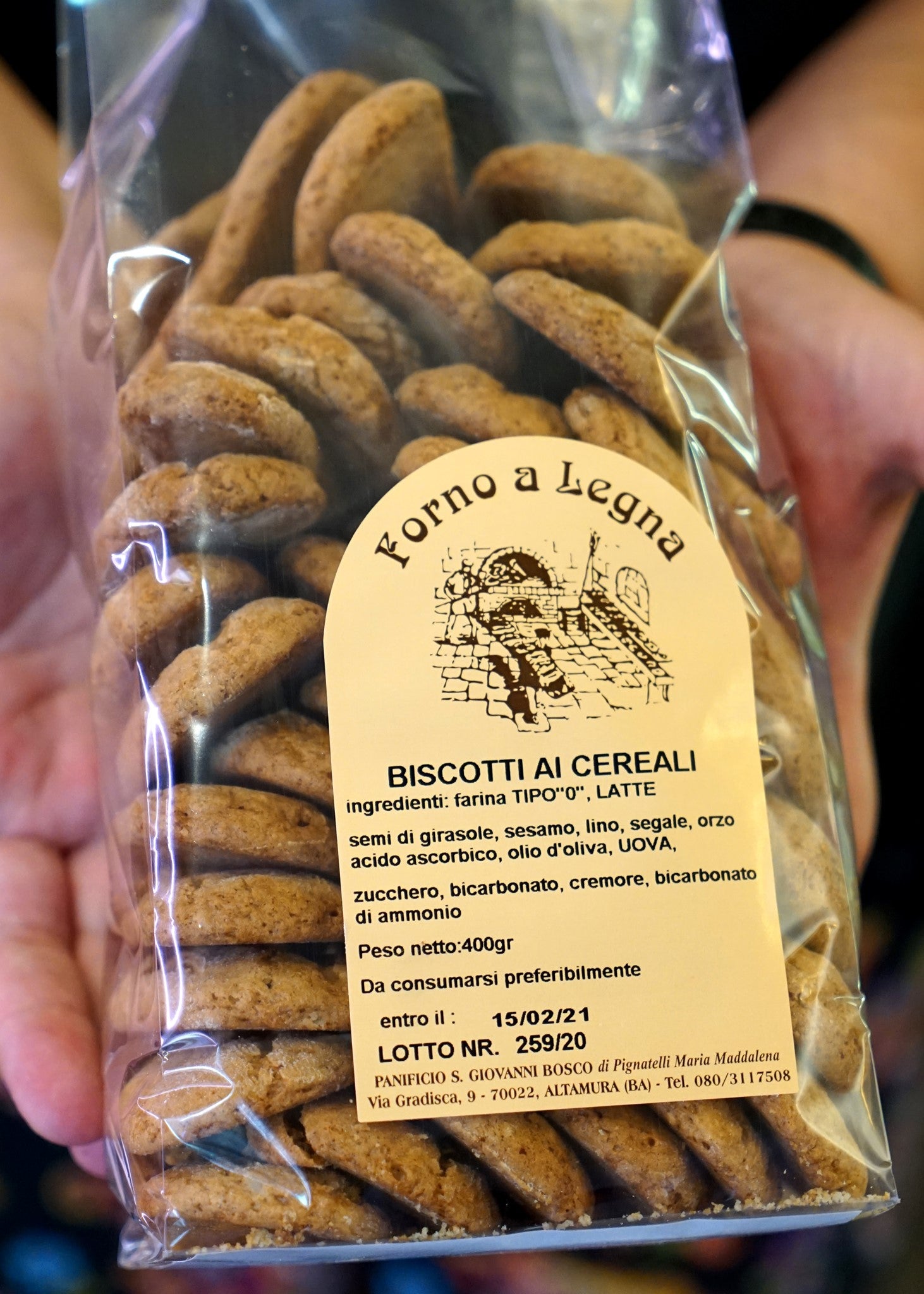 Biscotti Cereali di Altamura 400 Grammi